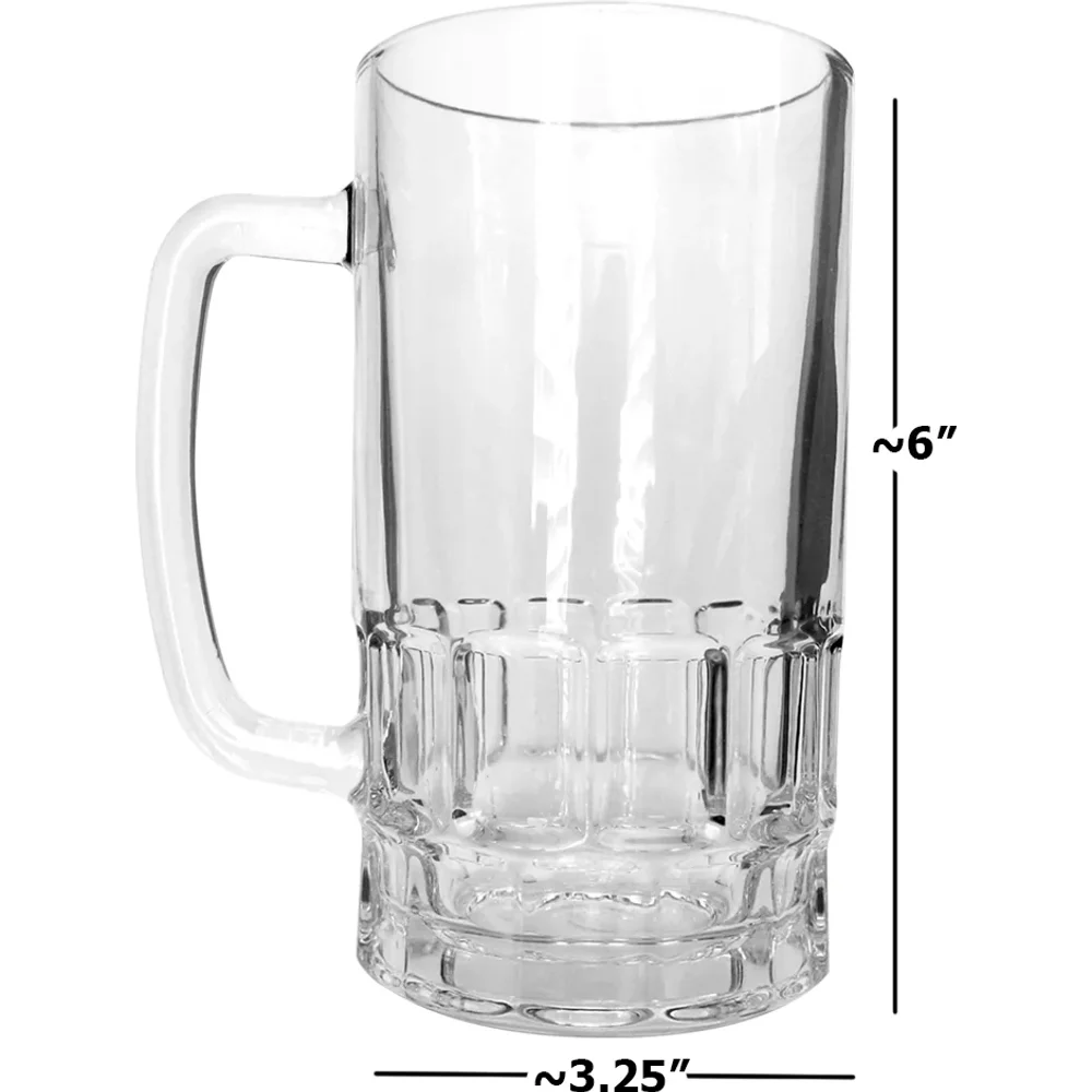 Clear Beer Stein โ primary view